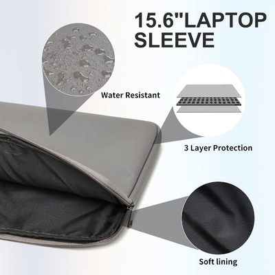 KEYLI 4PC يضع حقيبة الكمبيوتر المحمول للنساء الجلد الكبير الكمبيوتر المحمول المجلد مع منفذ شحن USB الكمبيوتر الكتف حقائب الكيس
