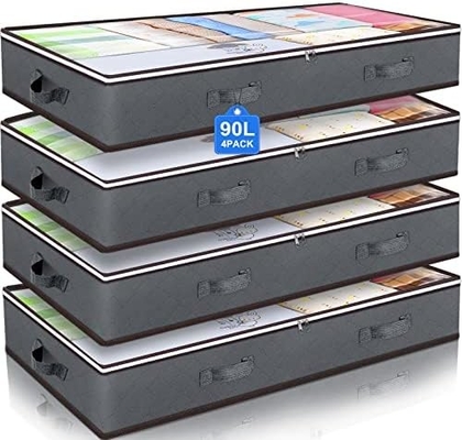 حاويات التخزين تحت السرير، منظمات الخزانات وأوعية التخزين، أكياس التخزين تحت السرير قابلة للطي