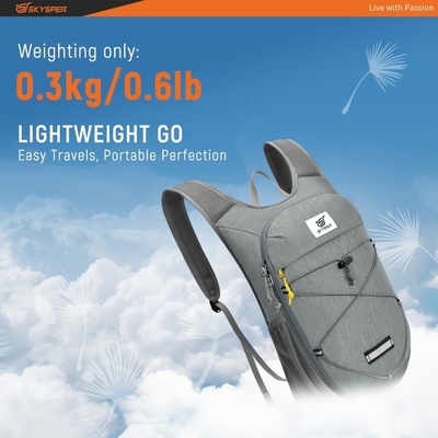 حقيبة ظهر للمشي لمسافات طويلة قابلة للطي SKYSPER - 10L حقيبة سفر خفيفة الوزن للرياضة حقائب سفر تنفسية للرجال النساء