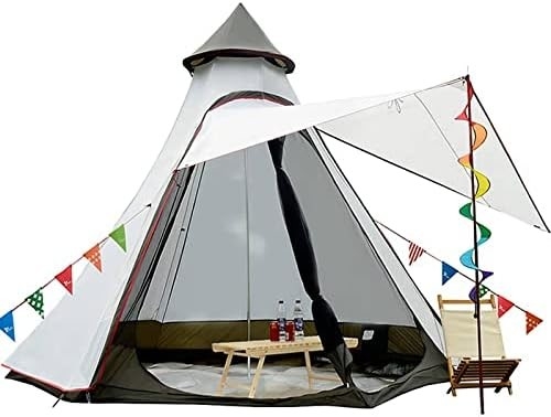 12'x10'x8'قبة خيمة التخييم 5-6 شخص 4 موسم طبقات مزدوجة مضادة للماء مضادة للأشعة فوق البنفسجية خيام مقاومة للرياح العائلة التخييم في الهواء الطلق