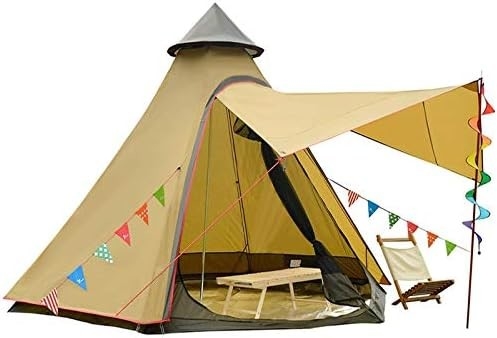 12'x10'x8'قبة خيمة التخييم 5-6 شخص 4 موسم طبقات مزدوجة مضادة للماء مضادة للأشعة فوق البنفسجية خيام مقاومة للرياح العائلة التخييم في الهواء الطلق