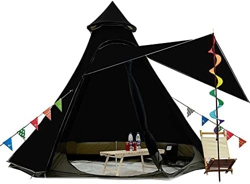 12'x10'x8'قبة خيمة التخييم 5-6 شخص 4 موسم طبقات مزدوجة مضادة للماء مضادة للأشعة فوق البنفسجية خيام مقاومة للرياح العائلة التخييم في الهواء الطلق