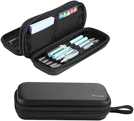 ProCase القلم قلم الرصاص حالة، 2 طبقة EVA زيبر قلم الرصاص مربع كيس سعة كبيرة أدوات المكتب التخزين منظمة للمدرسة