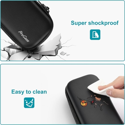 ProCase القلم قلم الرصاص حالة، 2 طبقة EVA زيبر قلم الرصاص مربع كيس سعة كبيرة أدوات المكتب التخزين منظمة للمدرسة