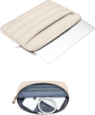 مناسبة لـ MacBook Air/Pro، 13-13،3 بوصة الكمبيوتر المحمول، مناسبة لـ MacBook Pro 14 بوصة بوليستر أفقي الحزمة مع صغيرة