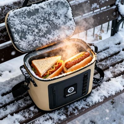 حقيبة باردة مقاومة للماء متعددة السيناريوهات مع بناء TPU مضاد للكثافة احتباس الثلج لمدة 24 ساعة وشرائط قابلة للتعديل مريحة لمتعددة الاستخدامات