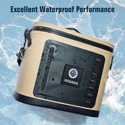 حقيبة باردة مقاومة للماء متعددة السيناريوهات مع بناء TPU مضاد للكثافة احتباس الثلج لمدة 24 ساعة وشرائط قابلة للتعديل مريحة لمتعددة الاستخدامات