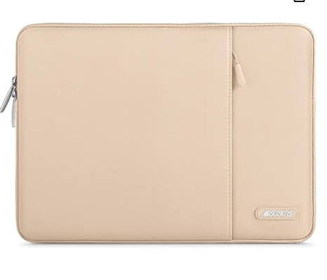 Laptop Case 13.3 inch, 13-13.3 inch Laptop Sleeve Bag with Pocket | Compatible with MacBook Air/Pro 13/Pro 14 M5 M4 M3 M2 M1, Polyester Vertical Computer Bag