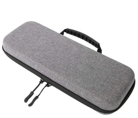 حقيبة تخزين خفيفة الوزن من مادة EVA بسحاب أمامي وجيب شبكي مثالية لتنظيم الأدوات والأجهزة ومستلزمات السفر