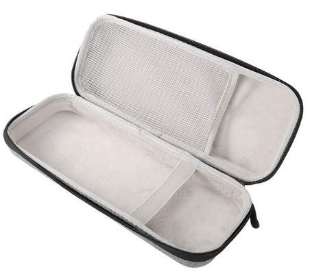 حقيبة تخزين خفيفة الوزن من مادة EVA بسحاب أمامي وجيب شبكي مثالية لتنظيم الأدوات والأجهزة ومستلزمات السفر
