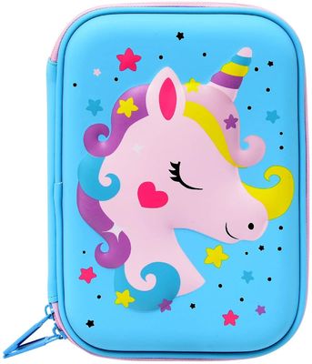 مقاوم للماء 3D Unicorn EVA مقلمة بانتون Color Embossing شعار