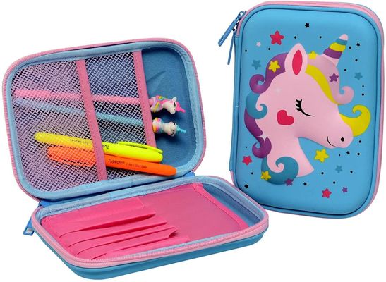 مقاوم للماء 3D Unicorn EVA مقلمة بانتون Color Embossing شعار