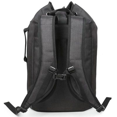 OEM ODM 210D نايلون محمولة محمولة مضادة للماء الرائعة حقيبة ظهر للجامعة مضادة للماء سحب الحبل إغلاق حقائب الظهر مع الحبل القطني العلوي مغلق