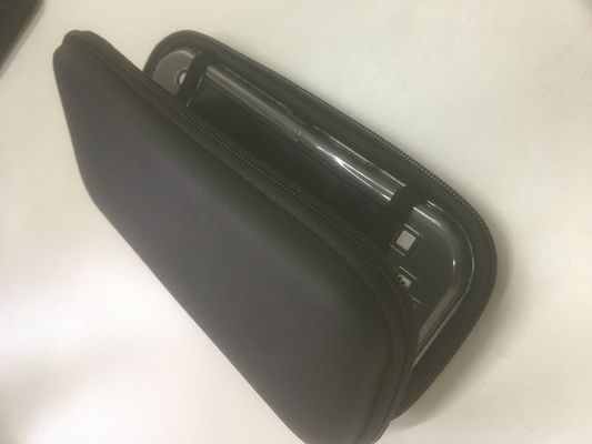 حقائب EVA خفيفة الوزن صلبة مع غطاء مخملي وغطاء جلدي PU يوفر حماية لجهاز الحلاقة الألعاب والإلكترونيات